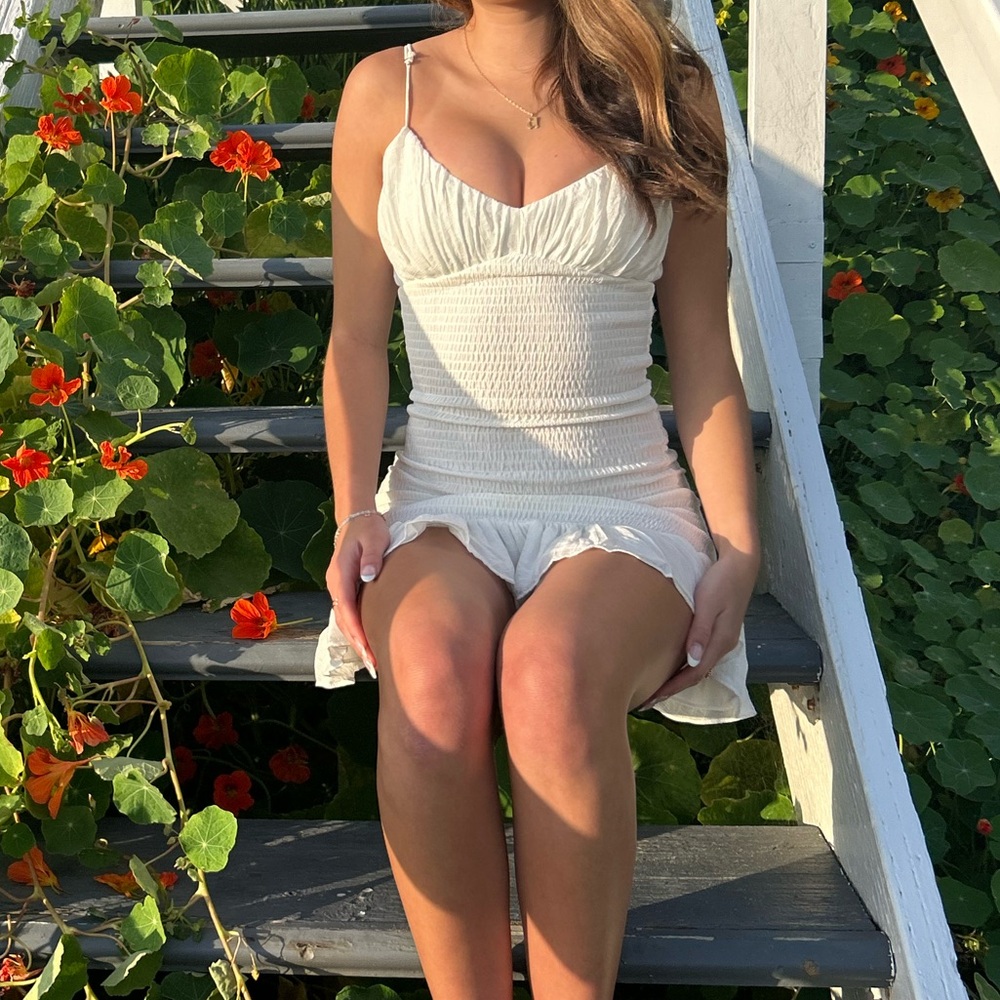 White Sage and Paige body con dress
